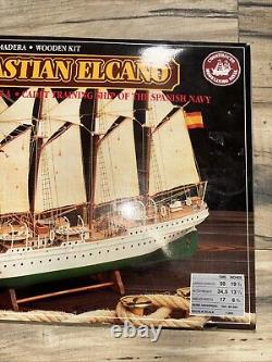 Constructo Wood/Brass Model Kit Juan Sebastian Elcano 1205 Spanish Navy Boat
