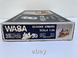 Corel Wasa 1628 Sezione Armata Gun Deck Section 1/24 SM 39 Wood Model Boat Kit
