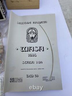 Corel Wasa 1628 Sezione Armata Gun Deck Section 1/24 SM 39 Wood Model Boat Kit