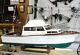 Custom 1968 Criscraft Sport Fish Remote Control Gas Model Boat Rare Look