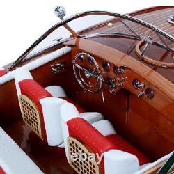 Custom Made Riva Aquarama Model Boat Handmade Exclusive Edition 35 Speedbot