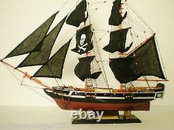 Custom Pirate Ship Sailing Vessel Wooden Sailboat Model Boat 30 Brigantine NEW