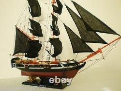 Custom Pirate Ship Sailing Vessel Wooden Sailboat Model Boat 30 Brigantine NEW