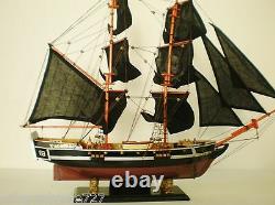 Custom Pirate Ship Sailing Vessel Wooden Sailboat Model Boat 30 Brigantine NEW