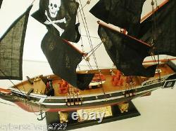 Custom Pirate Ship Sailing Vessel Wooden Sailboat Model Boat 30 Brigantine NEW