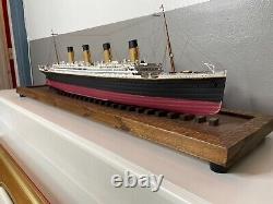 Custom Ship Model Boat Collectible Wood Base Display Stand Display Base
