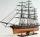 Cutty Sark 34 Inch Large Wooden Ship Model No Sail Display Decor Collectible New