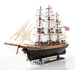 Cutty Sark China Clipper Tall Ship 22' Wood Model Sailboat Assembled