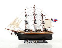 Cutty Sark China Clipper Tall Ship 22' Wood Model Sailboat Assembled