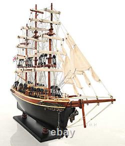 Cutty Sark China Clipper Tall Ship 22' Wood Model Sailboat Assembled