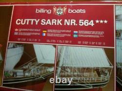 Cutty Sark Wood Model Kit #564 By Billing Boats