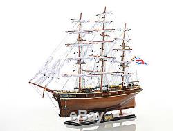 Cutty Sark Wooden China Clipper Tall Ship Model 34 Fully Assembled Boat