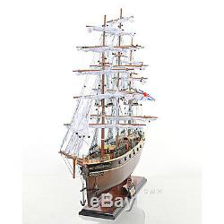 Cutty Sark Wooden China Clipper Tall Ship Model 34 Fully Assembled Boat