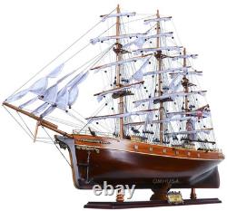 Cutty Sark Wooden Tall China Clipper Ship Model 34 Fully Assembled Boat