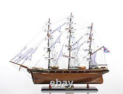 Cutty Sark Wooden Tall China Clipper Ship Model 34 Fully Assembled Boat