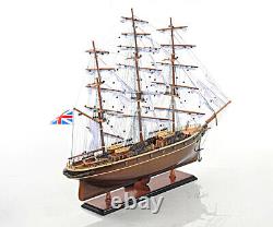 Cutty Sark Wooden Tall China Clipper Ship Model 34 Fully Assembled Boat