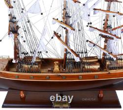 Cutty Sark Wooden Tall China Clipper Ship Model 34 Fully Assembled Boat