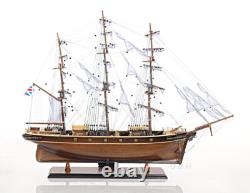 Cutty Sark Wooden Tall China Clipper Ship Model 34 Fully Assembled Boat