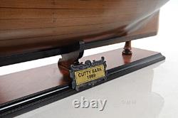 Cutty Sark Wooden Tall China Clipper Ship Model 34 Fully Assembled Boat