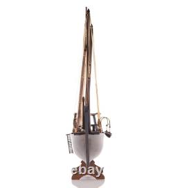 DHOW Medium Boat Model Handmade Wooden Fully Assembled