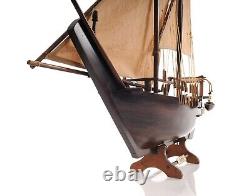 DHOW Medium Boat Model Handmade Wooden Fully Assembled