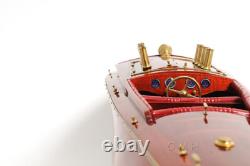 DIXIE II Speedboat Model Wooden Boat Replica