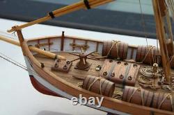 DIY Leudo Trade boat Scale 148 430mm 17 Wood model ship kit