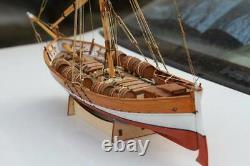 DIY Leudo Trade boat Scale 148 430mm 17 Wood model ship kit