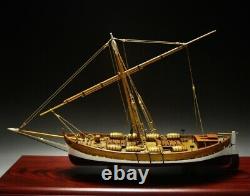 DIY Leudo Trade boat Scale 148 430mm 17 Wood model ship kit