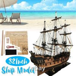 DIY Wooden Boat Model Handmade Assembly Ship Building Kits Assembly Toy