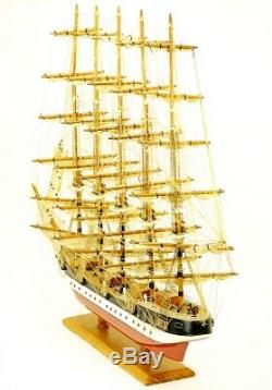 Deustchland Hamburg Clipper Ship Nautical Boat Wood Wooden Model
