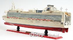 Diamond Princess Cruise Ship 32 Built Ocean Liner Wood Model Boat Assembled