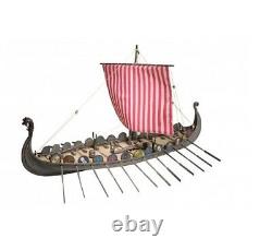 Disar Model Drakker Viking Boat 1/48 Scale Wooden Model Kit