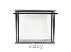 Display Case Wood Cabinet with Plexiglass 36 Boats Tall Ships Yacht Models