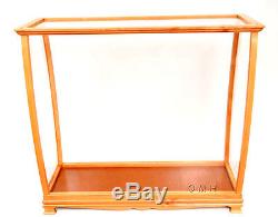 Display Case Wood and Plexiglass 36 Cabinet for Tall Ships, Yachts, Boats Model