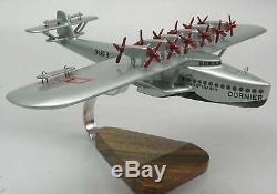 Dornier Do-X Seaplane Flying Boat Plane Wood Model XXL Free Shipping
