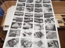 Dumas #1234 Chris-Craft 1940 Barrel Back Mahogany Runabout 28.5 Model Boat Kit