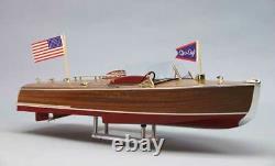 Dumas #1254 1941 Chris-craft 16' Hydroplane Model Boat Kit Scale 1/8