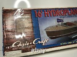 Dumas #1254 1941 Chris-craft 16' Hydroplane Model Boat Kit Scale 1/8