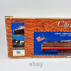 Dumas 1930 24' Chris Craft Mahogany Runabout 36 Model Kit # 1230 1/8 Scale