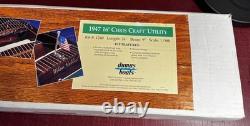 Dumas 1947 Chris-Craft Utility Boat Kit #1240 Speedboat, Runabout