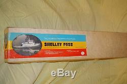 Dumas Boat Shelley Foss Harbor Tug #2312 Wooden 36'' Model Kit Vintage