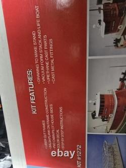 Dumas Boats Carol Moran Tug Kit 1/24 Scale (4+ Foot!)