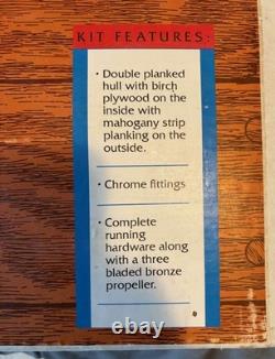 Dumas Boats Chris Craft 1930 24 Mahogany Runabout Model Boat Kit 1230