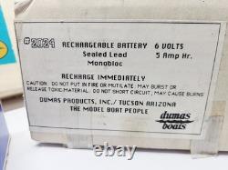 Dumas Boats Shelly Foss Tug Model Boat Kit # 1206 With Motor Running Hardware More