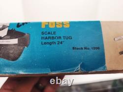 Dumas Boats Shelly Foss Tug Model Boat Kit # 1206 With Motor Running Hardware More