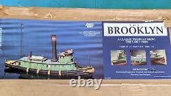 Dumas'The Brooklyn DUM1238 Large 39.5 R/C Tugboat Model Kit New in Box