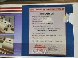 Dumas USCG 36500 36' With Motor Lifeboat 116 Scale R/C Wood Boat Model Kit 1258