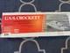 Dumas U. S. S. Crockett Wooden Boat Kit Opened