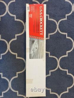 Dumas U. S. S. Crockett Wooden Boat Kit Opened